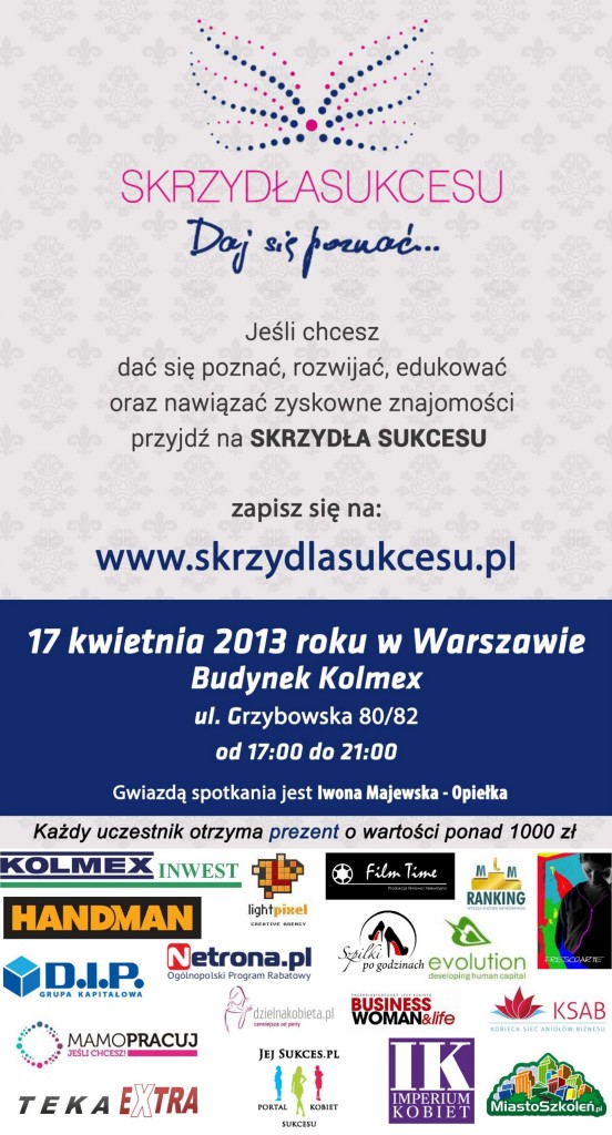 Zaproszenie na Skrzydła Sukcesu do Warszawy (6)