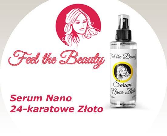 Luksusowy zabieg Serum Nano 24-karatowego Złota Feel the Beauty