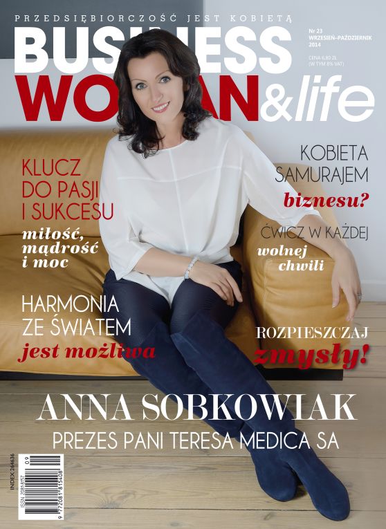 Wydanie wrzesień - październik magazynu Businesswoman & life