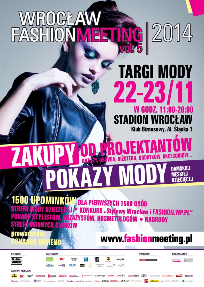 Najnowsze trendy, pokazy mody i stylowe zakupy. Zapraszamy na 5. edycję Wrocław Fashion Meeting