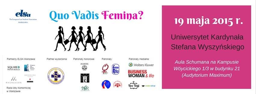 Konferencja „Quo vadis Femina”