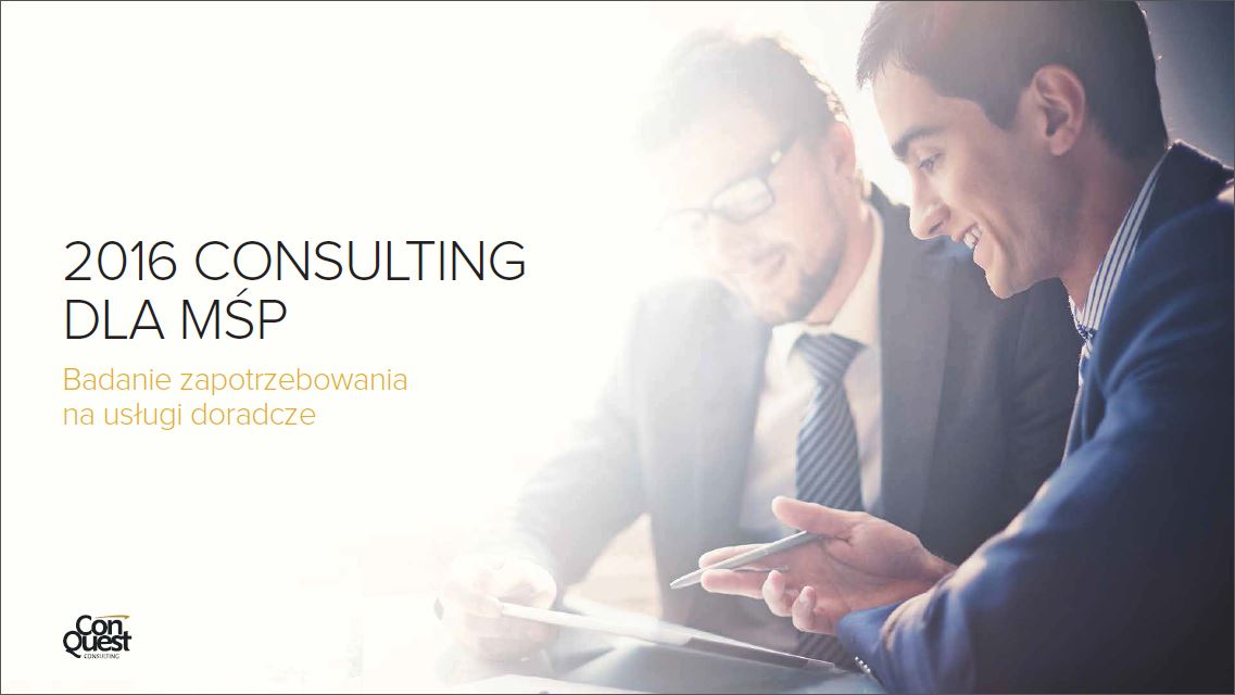 Rynek usług doradczych - raport ConQuest Consulting