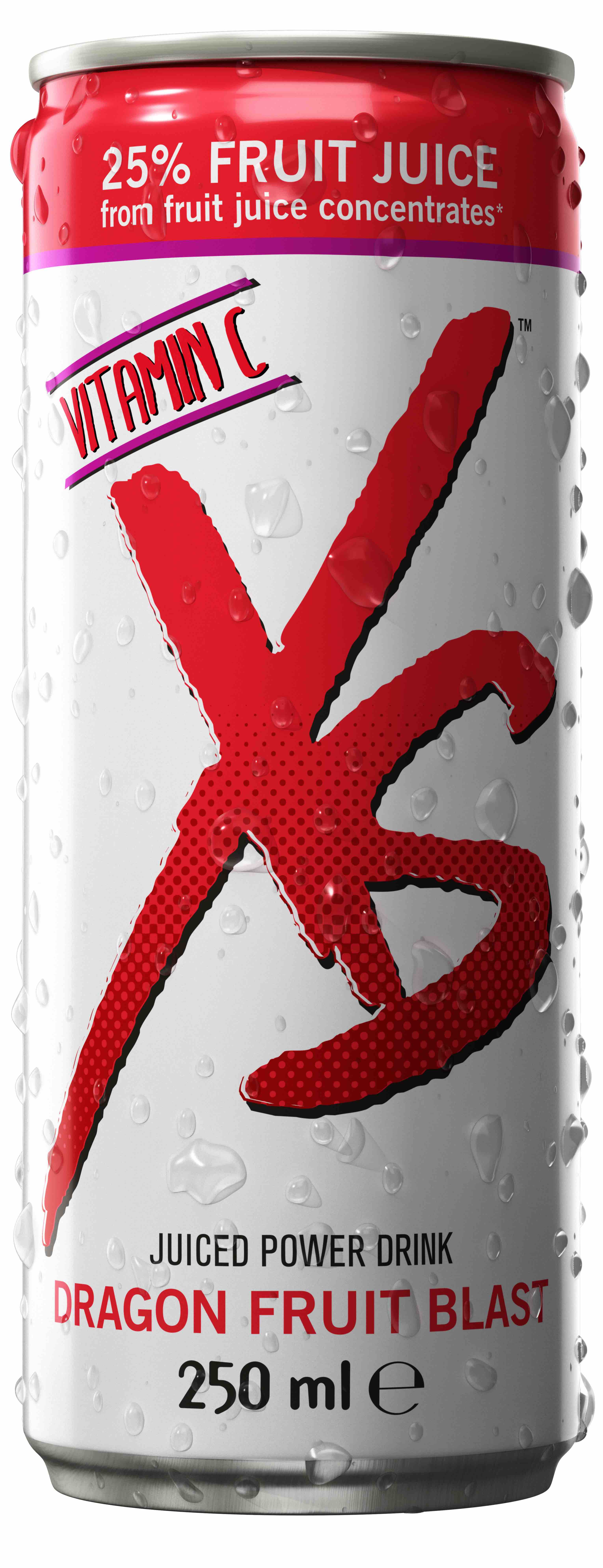 Poranna energia z nowym napojem XS Juiced Power Drink Bez cukru, tylko 10 kalorii