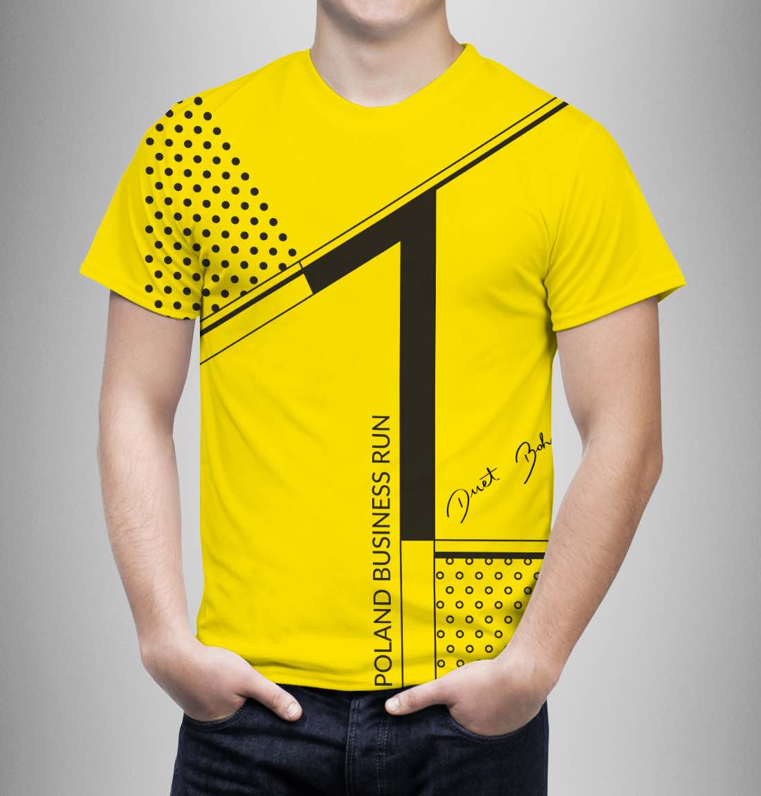 Duet BOHOBOCO zaprojektował Żółtą Koszulkę Lidera dla największego charytatywnego biegu biznesowego.