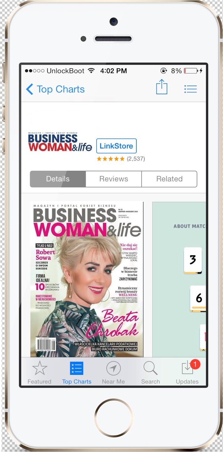 Teraz w pełni multimedialny magazyn „Businesswoman & Life” może być razem z Tobą na Twoim urządzeniu mobilnym!