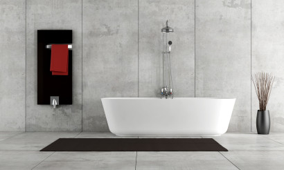 styl minimalistyczny w łazience