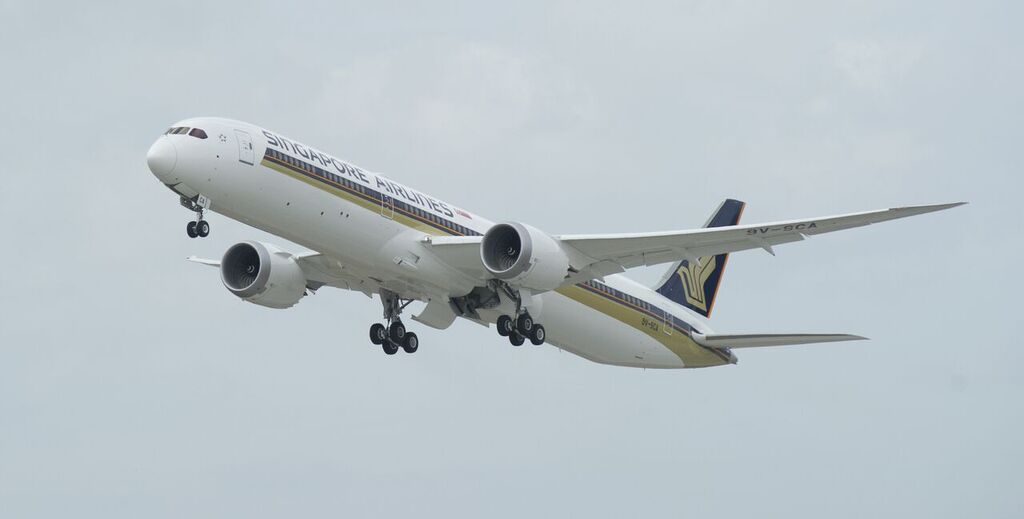 PERTH DRUGIM KIERUNKIEM SINGAPORE AIRLINES OBSŁUGIWANYM PRZEZ NOWY 787-10