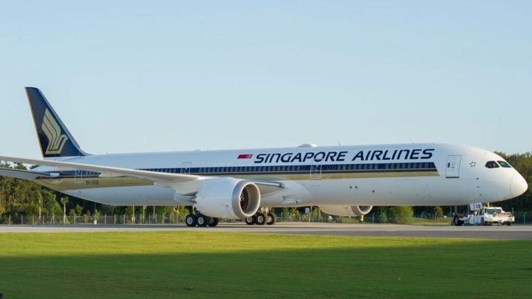 PERTH DRUGIM KIERUNKIEM SINGAPORE AIRLINES OBSŁUGIWANYM PRZEZ NOWY 787-10