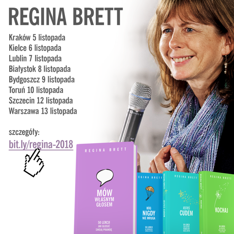 Regina Brett w Polsce