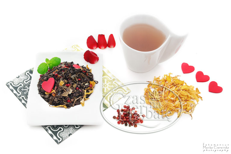Herbaciane wyznanie miłości - walentynkowe kompozycje od marki Czas na Herbatę