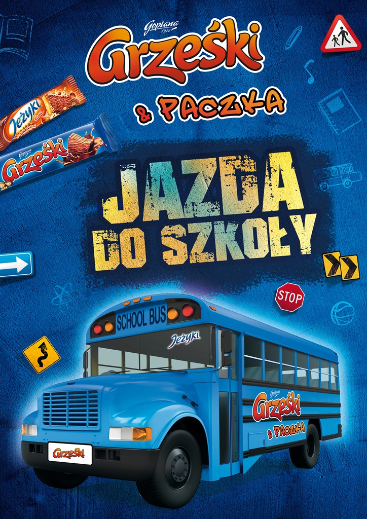 Grześki & paczka Jazda do szkoły –  jesienna promocja na dobry start
