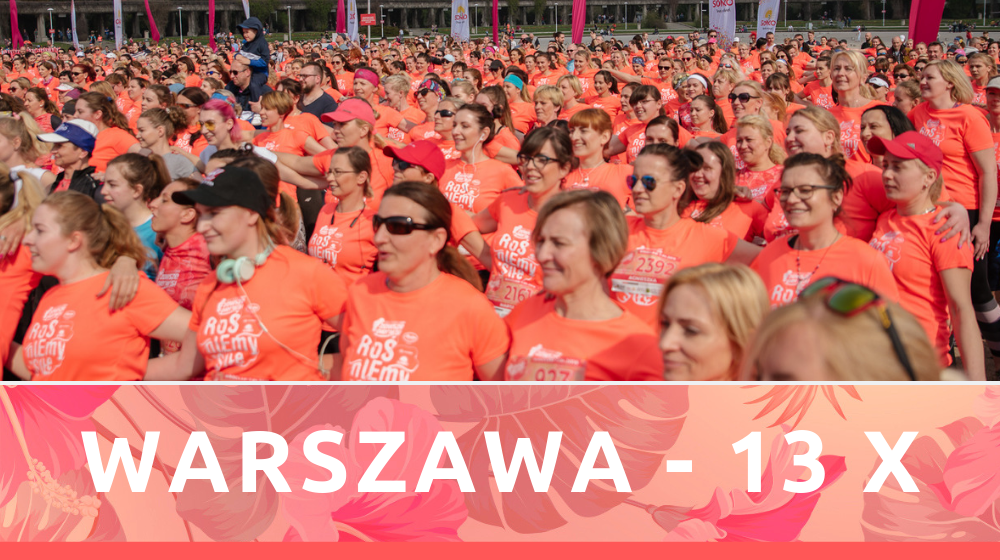 Solidarnie dla zdrowych piersi! Bieg Kobiet ANITA już w najbliższy weekend w Warszawie