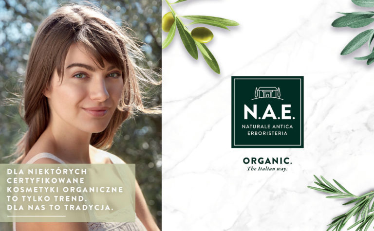 N.A.E. – Naturale Antica Erboristeria – nowa linia kosmetyków. Organiczna pielęgnacja – dla każdego
