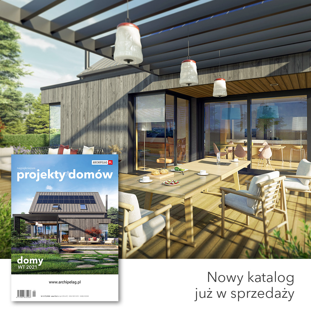 Najlepsze projekty domów WT 2021 w nowym katalogu Pracowni ARCHIPELAG