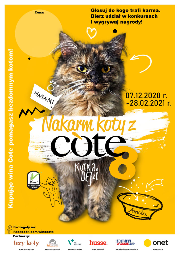 Już wkrótce wystartuje 8 edycja „Nakarm koty z COTE”
