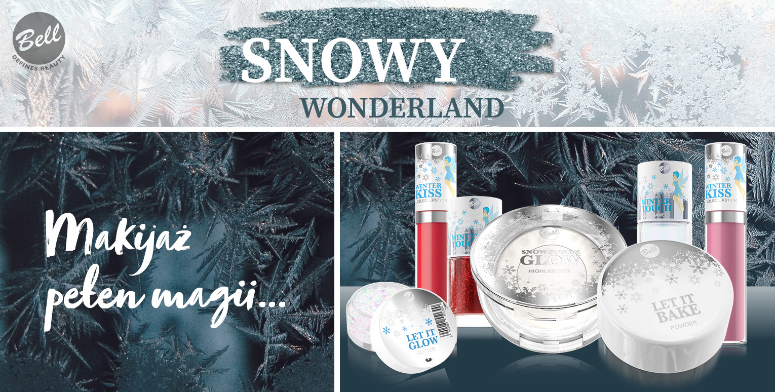 Snowy Wonderland od Bell makijaż pełen magii