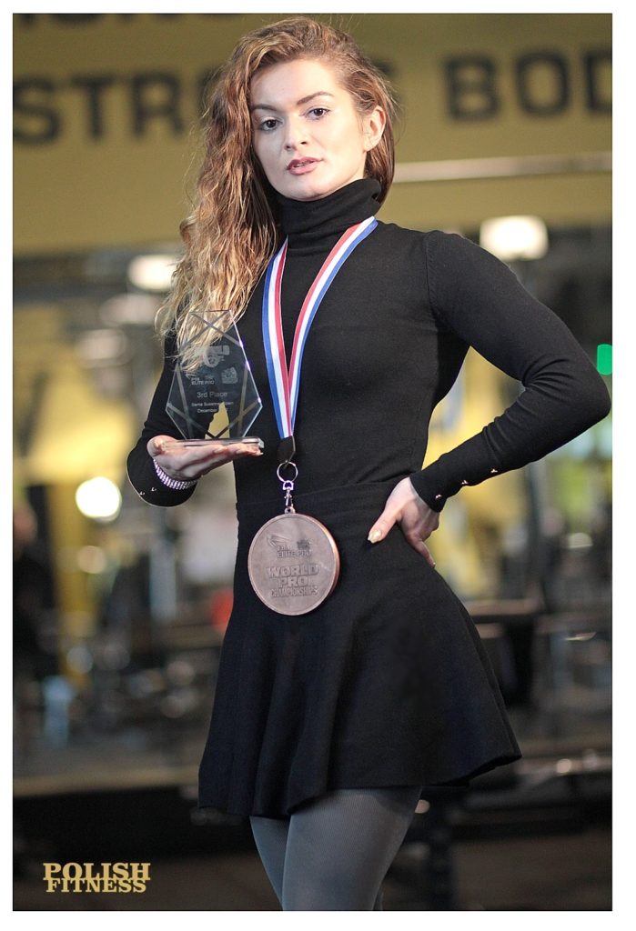 Kalina Zygowska z Brązowym medalem Mistrzostw Świata IFBB ELITE PRO kategorii Womens Fitness