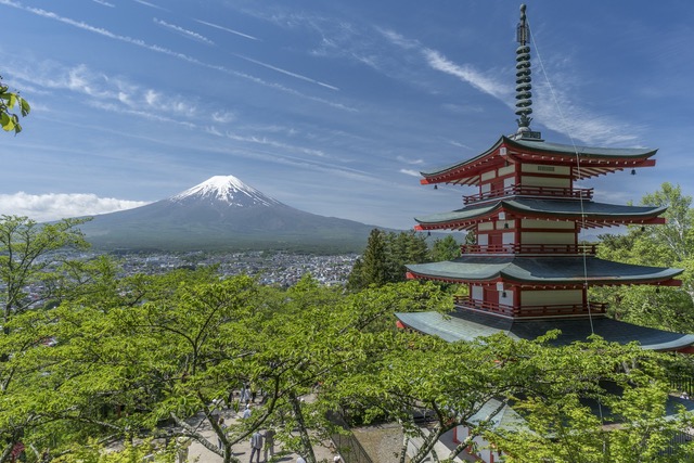 Symbol Japonii - góra Fudżi. Jest prywatną własnością