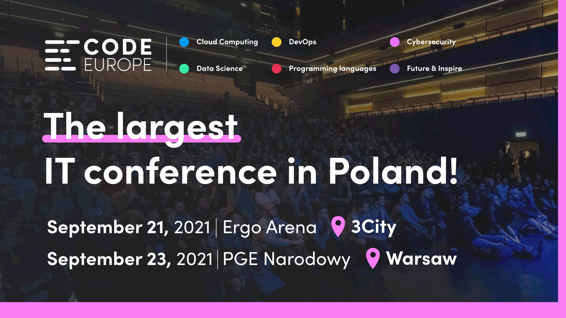 Code Europe - największa konferencja IT w Polsce powraca!