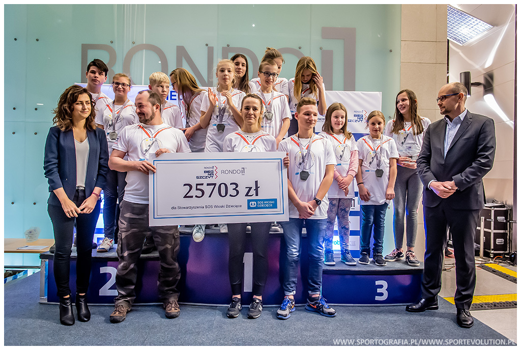 Rekordowa kwota wsparcia dla SOS Wioski Dziecięce w Polsce poprzez Bieg na Szczyt RONDO1!