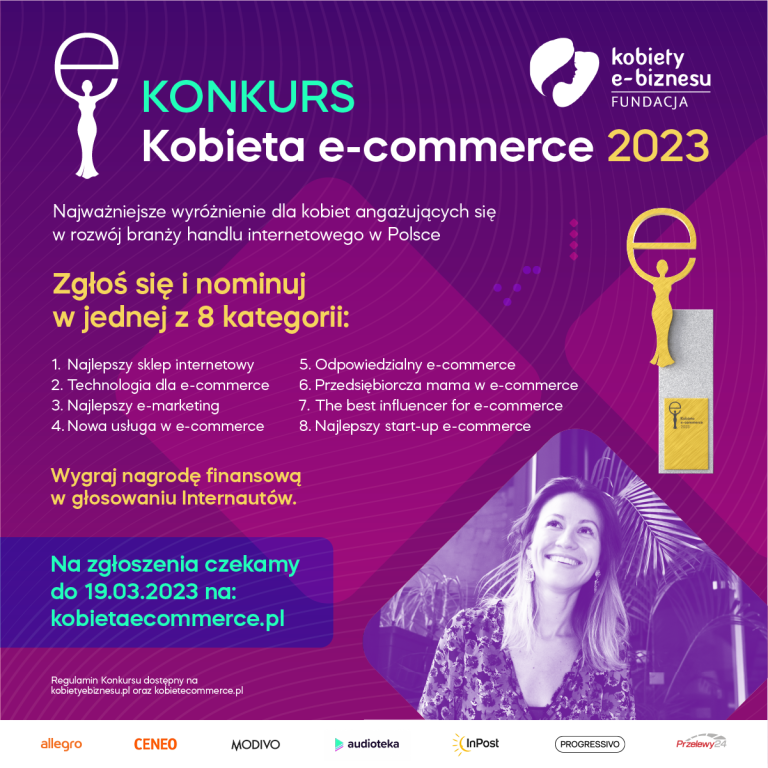 <strong>Ruszył ogólnopolski konkurs Kobieta e-commerce 2023</strong>