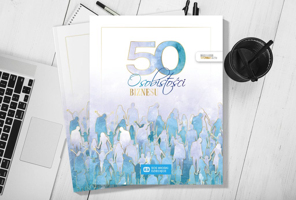 Książka "50 Osobistości Biznesu" na rzecz Stowarzyszenia SOS Wioski Dziecięce