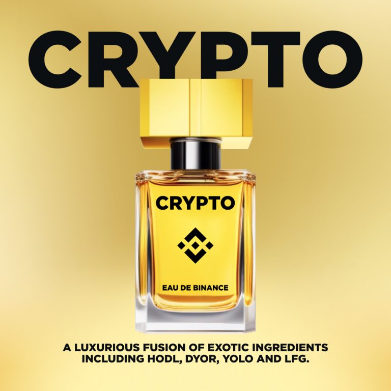Binance zaprezentował perfumy CRYPTO