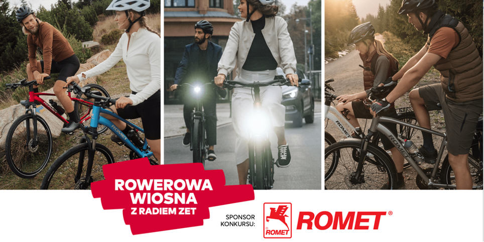 Polski producent rowerów ROMET rusza z intensywną, wiosenną akcją promocyjną. Zaplanowano działania m.in. z Radiem ZET oraz Telewizją TVN