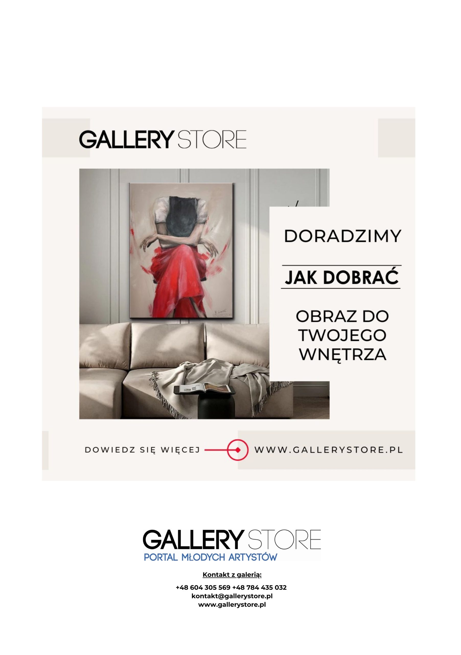 GALLERY STORE JAK DOBRAĆ OBRAZ DO TWOJEGO WNĘTRZA